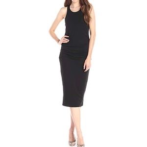 Michael Stars Shirred Racerback Midi Dress